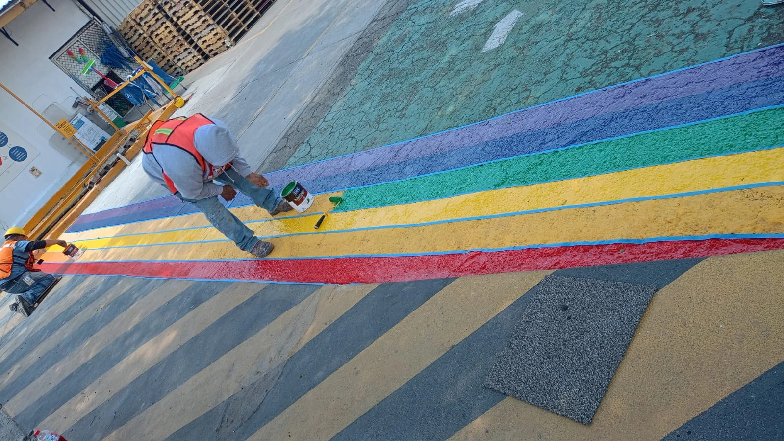 Aplicación de pintura